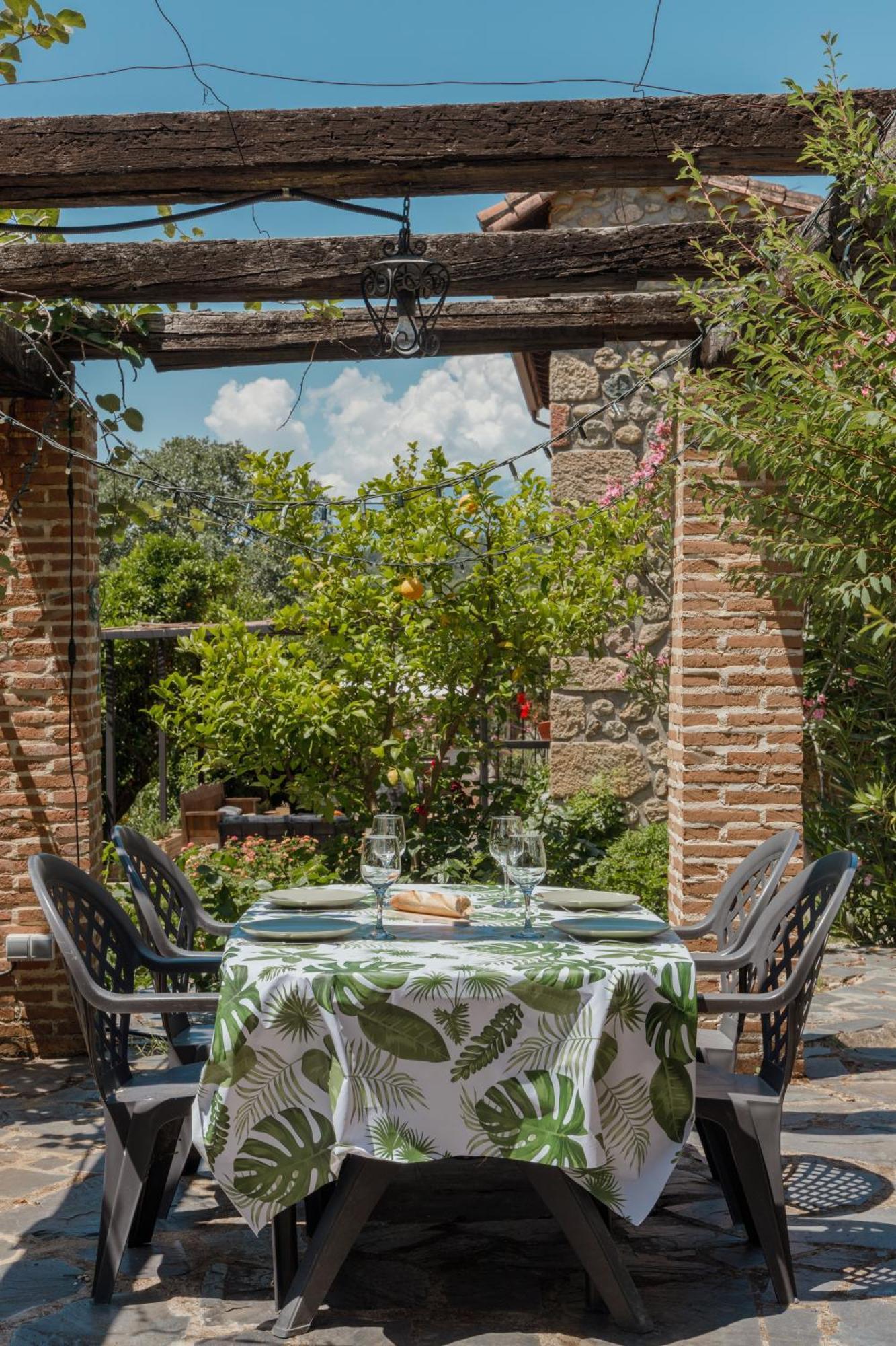 Casa Rural En Candeleda Con Piscina Y Un Maravilloso Jardin Екстериор снимка